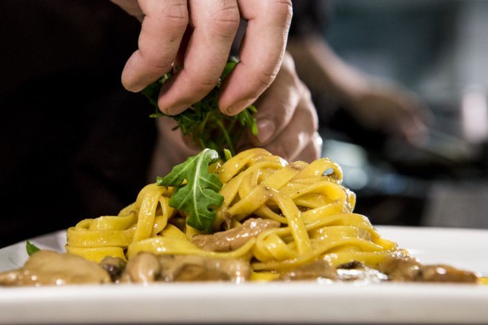 Fettuccine ai Funghi Porcini